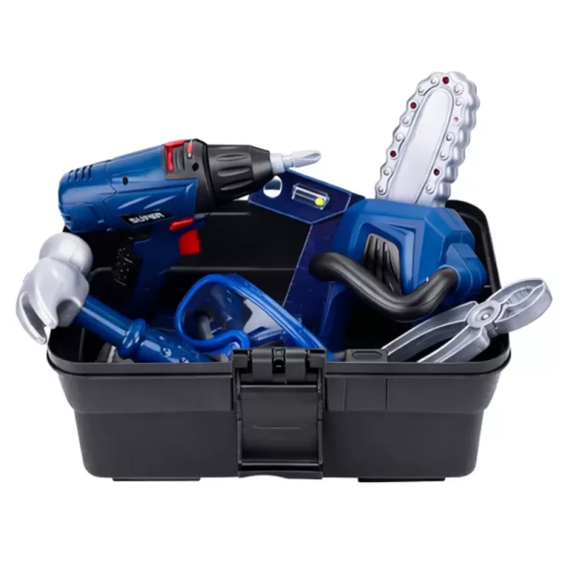 LEAN TOYS Caja de herramientas DIY Set de destornilladores 30 piezas