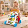 LEAN TOYS Andador con panel musical interactivo 3 en 1 Sonidos