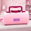 LEAN TOYS Set de belleza para maquillaje y uñas cosmética sombras de ojos esmaltes maletín