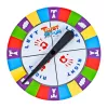 LEAN TOYS Family Twist Fun Mat juego de recreativa de rueda aleatoria