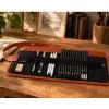 LEAN Set profesional de dibujo lápices de dibujo accesorios estuche 31 uds.