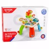 LEAN TOYS Mesa de aprendizaje piano interactivo tobogán para bolas móvil eléctrico