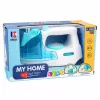LEAN TOYS Plancha infantil con pulverizador de agua, luz y sonido, azul