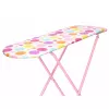 LEAN TOYS Tabla de planchar de juguete plegable de metal para niños Dots 61 cm