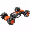 LEAN TOYS Coche RC teledirigido drift acrobacias twist naranja 1:16