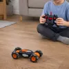 LEAN TOYS Coche RC teledirigido drift acrobacias twist naranja 1:16