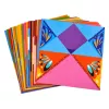 LEAN Set de origami con papel de colores y cuadernillo de instrucciones, 100 hojas