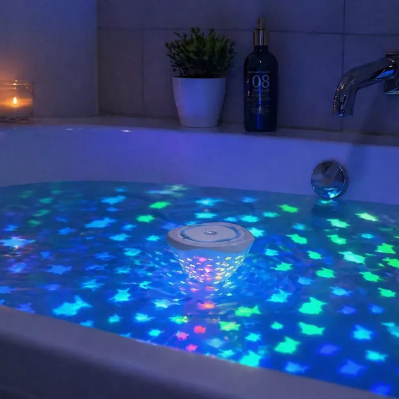 LEAN Luz LED para piscina sumergible IP68 color pez LED 6 modos