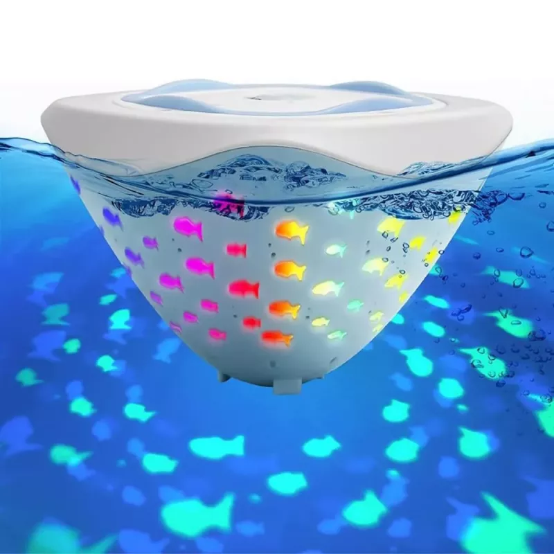 LEAN Luz LED para piscina sumergible IP68 color pez LED 6 modos