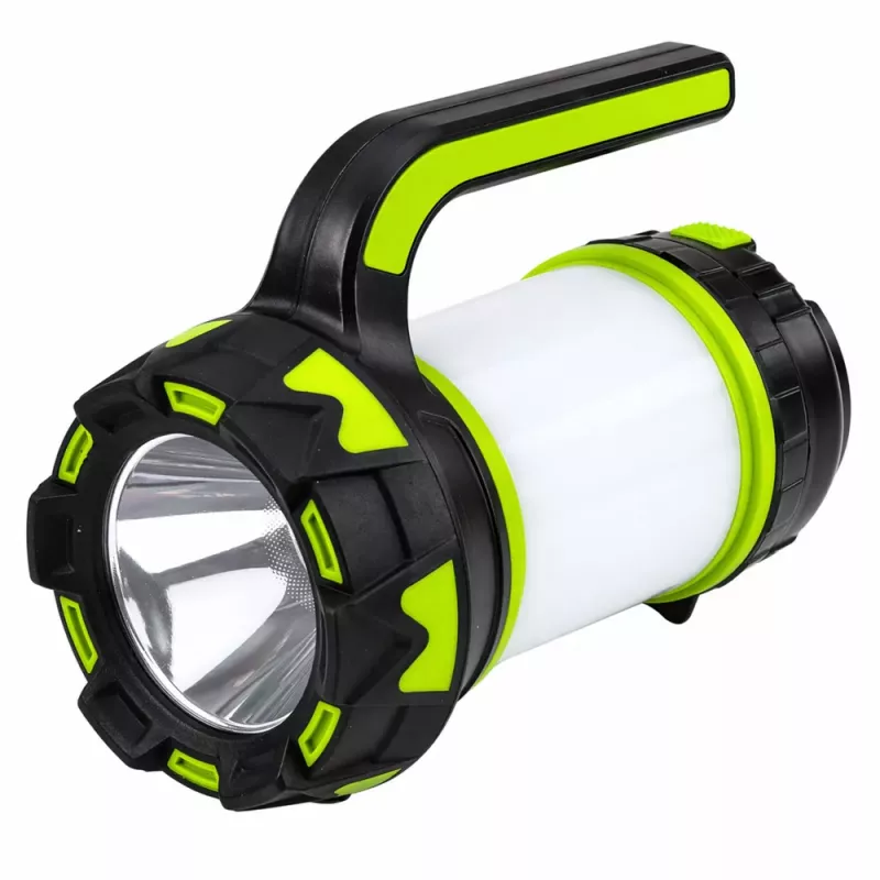 LEAN Linterna lámpara LED 2 en 1 camping turismo recargable multifunción