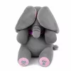 LEAN TOYS Peluche elefante interactivo mueve orejas toca melodías juego cucú