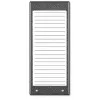 ACO CDN-17N ST (W) Panel de directorio de residentes iluminado (aprox. 17 entradas)