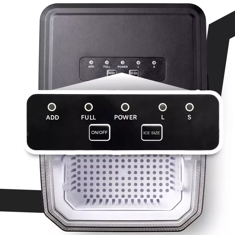 Extralink SmartLife Cube Ice Essential Máquina de hielo 12kg/24h 2.2L Negro/Plata