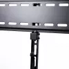 ART AR-95 soporte de pared fijo para TV para pantallas de 55-100 pulgadas, capacidad de carga 140 kg, VESA 900x600, perfil 33 mm, negro