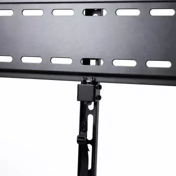 ART AR-95 soporte de pared fijo para TV para pantallas de 55-100 pulgadas, capacidad de carga 140 kg, VESA 900x600, perfil 33 mm, negro