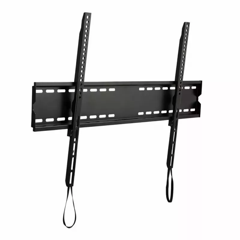 ART AR-95 soporte de pared fijo para TV para pantallas de 55-100 pulgadas, capacidad de carga 140 kg, VESA 900x600, perfil 33 mm, negro