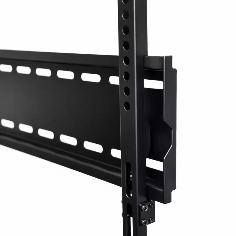 ART AR-95 soporte de pared fijo para TV para pantallas de 55-100 pulgadas, capacidad de carga 140 kg, VESA 900x600, perfil 33 mm, negro