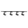 Foco LED de carril System STR-4X15W-B 15W 4 focos 60W 5200lm 4000K negro
