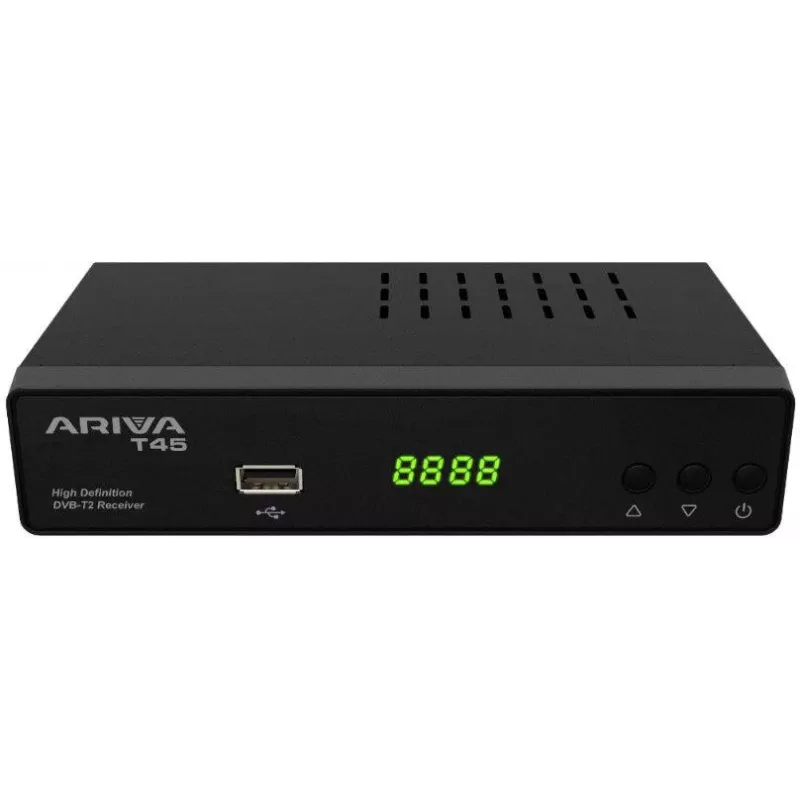 Ferguson Ariva T45 Receptor de TV digital DVB-T2 HD con USB PVR