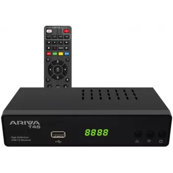 Ferguson Ariva T45 Receptor de TV digital DVB-T2 HD con USB PVR