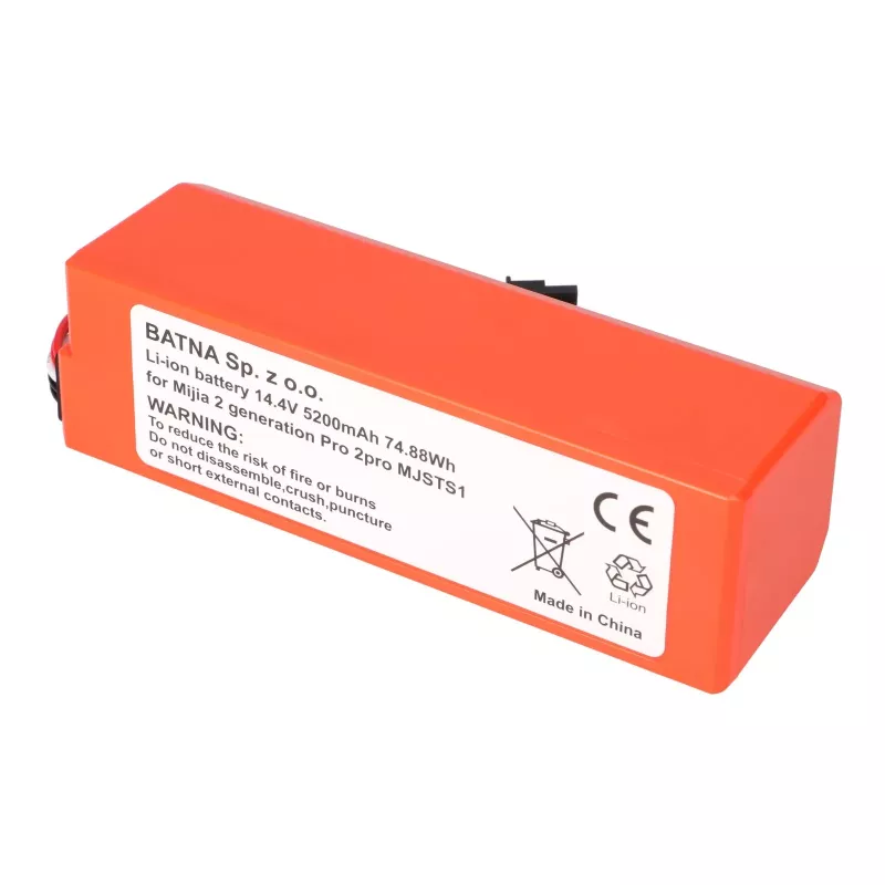 Batería de repuesto Extralink para Xiaomi Mi Robot Vacuum-Mop P/Pro 2/2 Pro, 14,4V 5200mAh Li-Ion