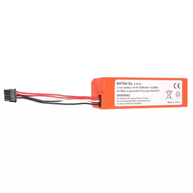 Batería de repuesto Extralink para Xiaomi Mi Robot Vacuum-Mop P/Pro 2/2 Pro, 14,4V 5200mAh Li-Ion