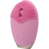 Cepillo de limpieza facial sónico Humanas Aura Foam - Rosa