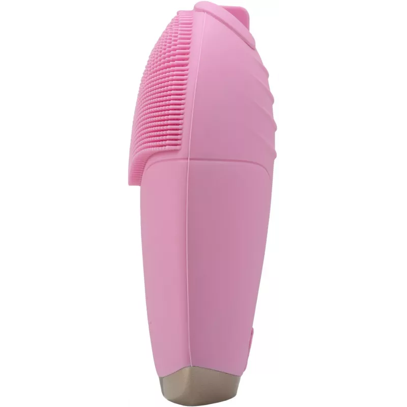 Cepillo de limpieza facial sónico Humanas Aura Foam - Rosa