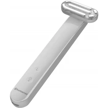Humanas Aurora HS4151 Masajeador por ultrasonidos para lifting facial con función EMS, blanco