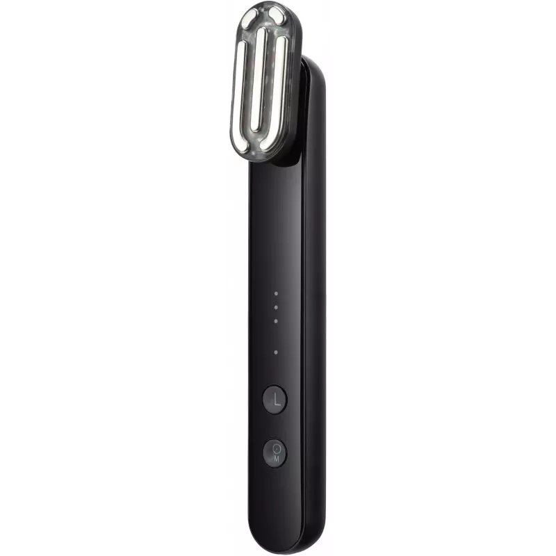 Masajeador facial sónico de efecto lifting Humanas Aurora HS4152 con EMS, negro