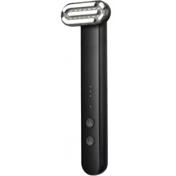Humanas Aurora HS4152 Masajeador facial por ultrasonidos para lifting con EMS, negro