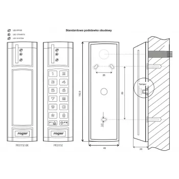 ROGER PR311SE-G Controlador de acceso