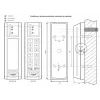ROGER PR311SE-G Controlador de acceso