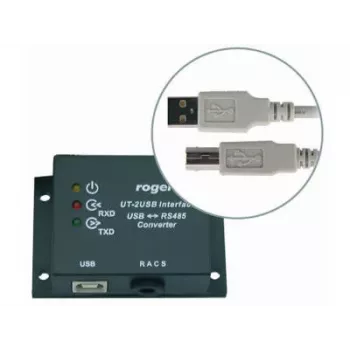 ROGER UT-2 Interfaz USB - cable de programación para accionamientos de puertas