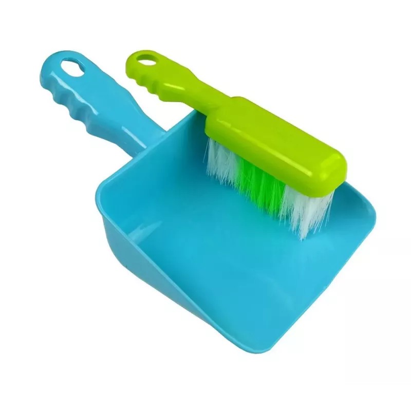 LEAN TOYS Set de limpieza en carrito con aspirador
