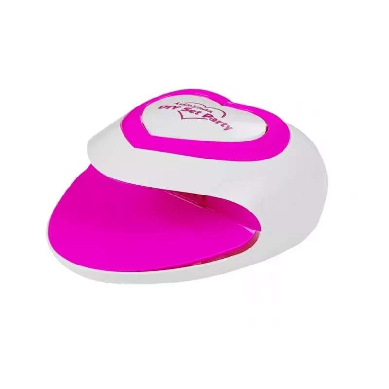 LEAN TOYS Set de esmalte de uñas para niños + lámpara de uñas