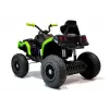 BDM0906 quad eléctrico infantil con ruedas neumáticas, luces LED, MP3, negro