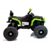 BDM0906 quad eléctrico infantil con ruedas neumáticas, luces LED, MP3, negro