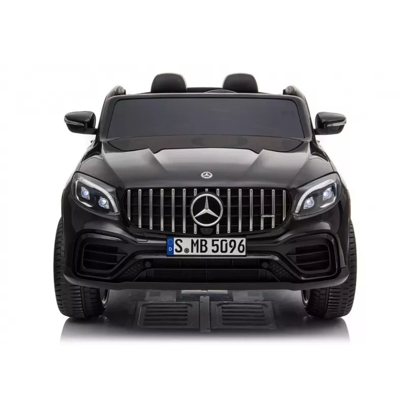 LEAN CARS Coche eléctrico infantil Mercedes GLC 63S QLS MP4 Negro pintado