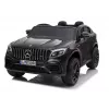 LEAN CARS Coche eléctrico infantil Mercedes GLC 63S QLS MP4 Negro pintado