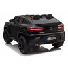 LEAN CARS Coche eléctrico infantil Mercedes GLC 63S QLS MP4 Negro pintado