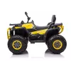 QUAD LOCK Quad eléctrico infantil XMX607 con luces LED MP3 - Amarillo