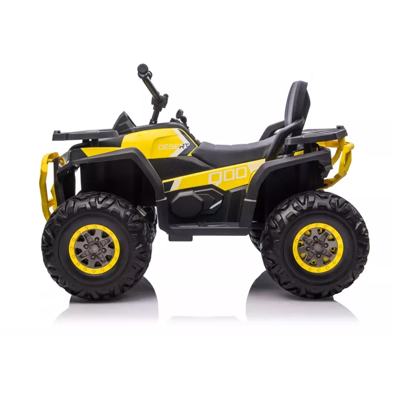 QUAD LOCK Quad eléctrico infantil XMX607 con luces LED MP3 - Amarillo