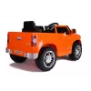 LEAN CARS Coche eléctrico infantil Toyota Tundra Naranja pintado