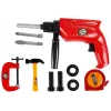 LEAN TOYS Set de herramientas en maletín Taladro Tornillos Martillo