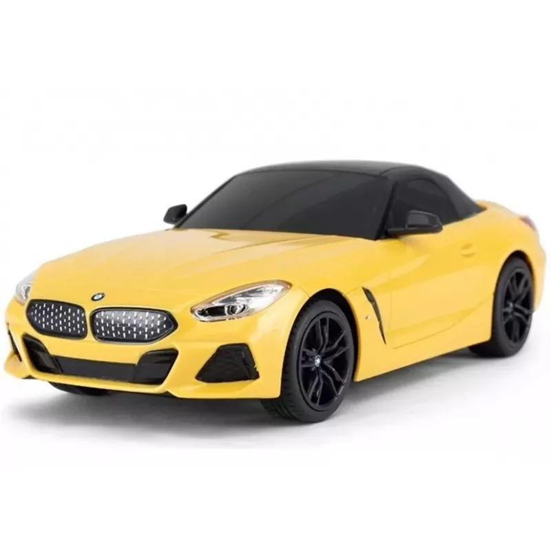 Coche radiocontrol R/C BMW Z4 Roadster Rastar 1:18 Amarillo