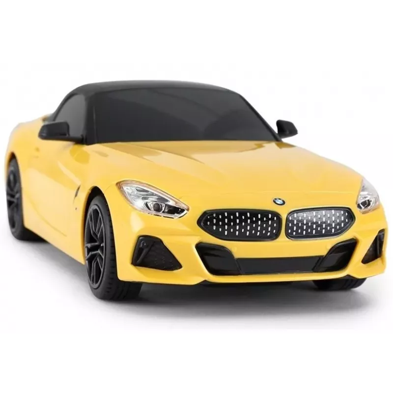 Coche radiocontrol R/C BMW Z4 Roadster Rastar 1:18 Amarillo