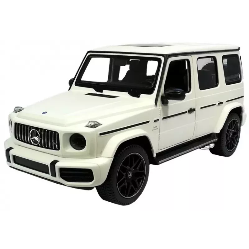 Mercedes G63 AMG Rastar Coche todoterreno radiocontrol R/C Blanco 1:14