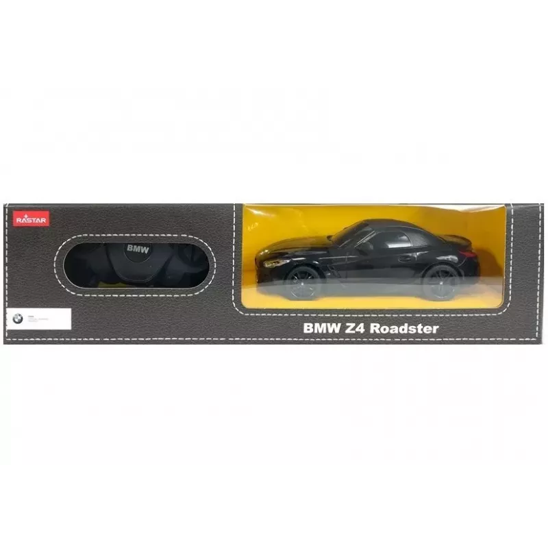 BMW Z4 Roadster Coche radiocontrol Rastar Negro 1:24