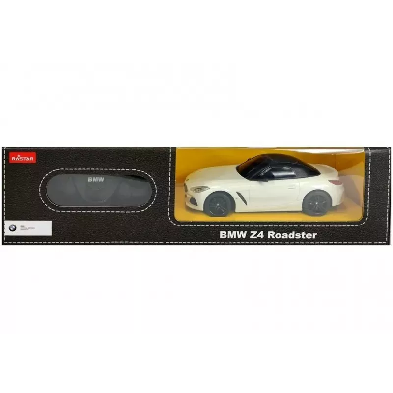 BMW Z4 Roadster Coche R/C Rastar 1:24 Blanco